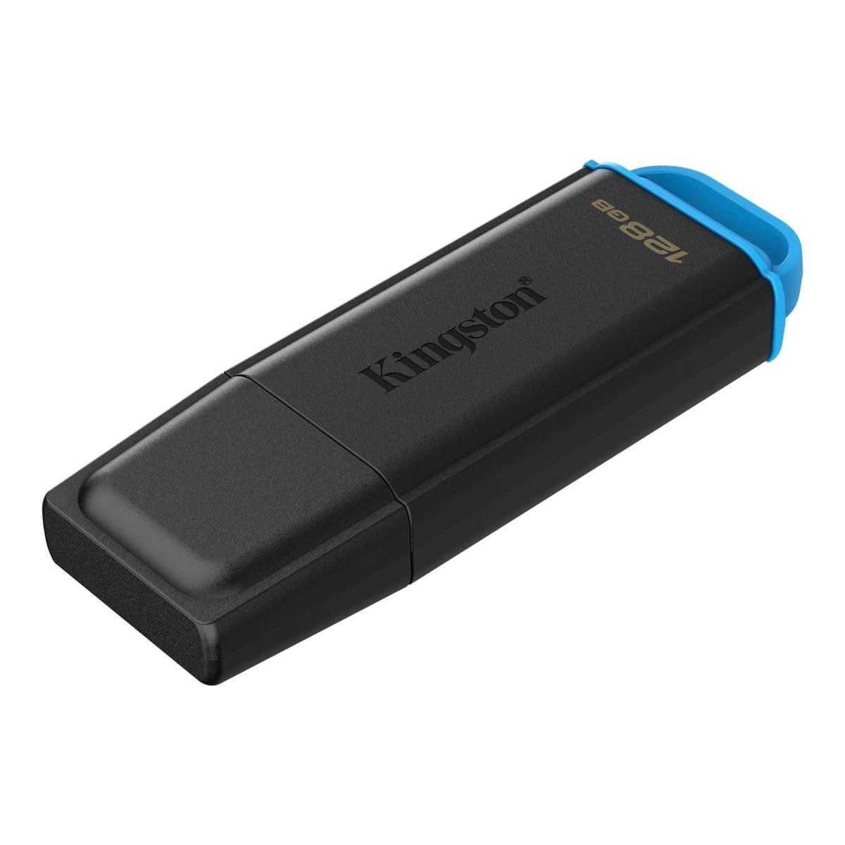 Pen Drive Kingston DataTraveler Exodia 128GB USB 3.2 Gen 1 Type-A Preto / Azul-3