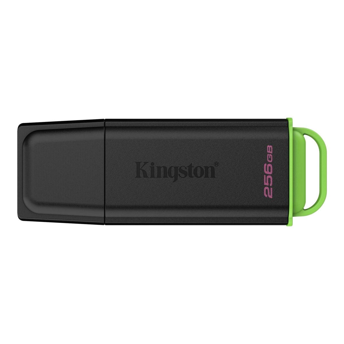 Pen Drive Kingston DataTraveler Exodia 256GB USB 3.2 Gen 1 Type-A Preto / Verde-1