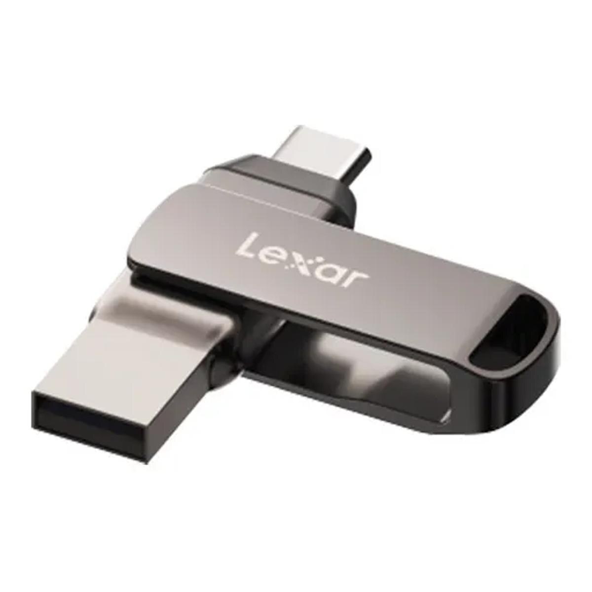 Pen USB Lexar JumpDrive Dual Drive D400 32 GB USB 3.1 Type-C Preto-2