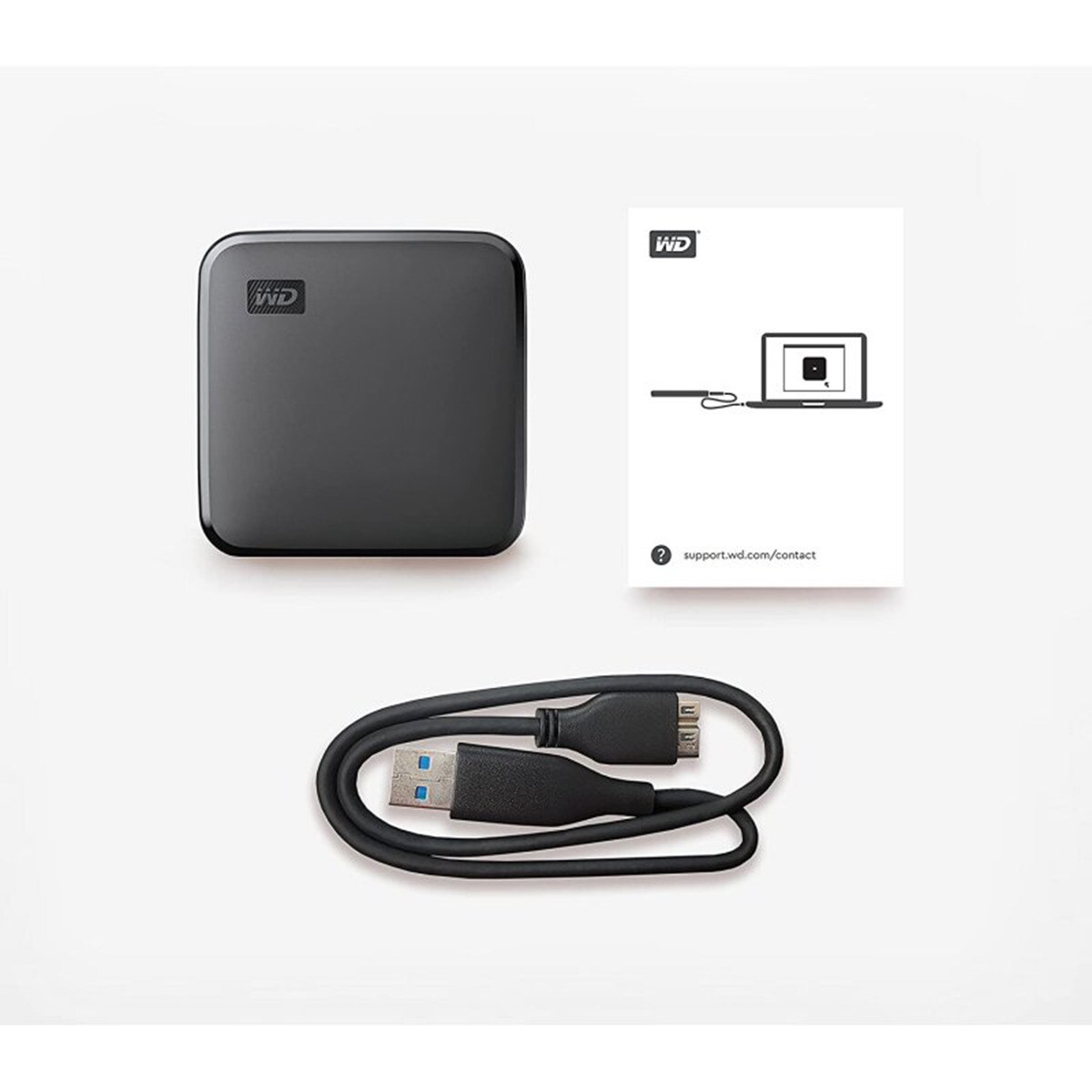 Disco SSD Externo Western Digital Elements SE 1TB, USB 3.0 Preto-5