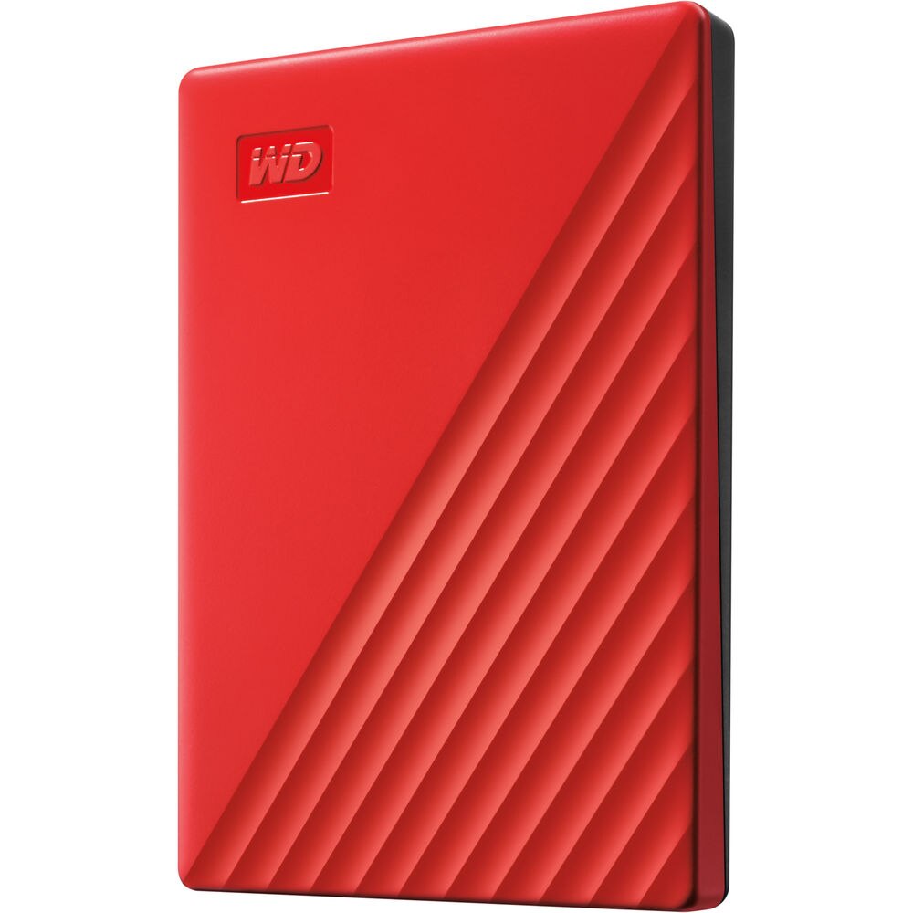 Disco Externo Portátil Western Digital My Passport 4TB USB 3.0 - Vermelho Vermelho-2
