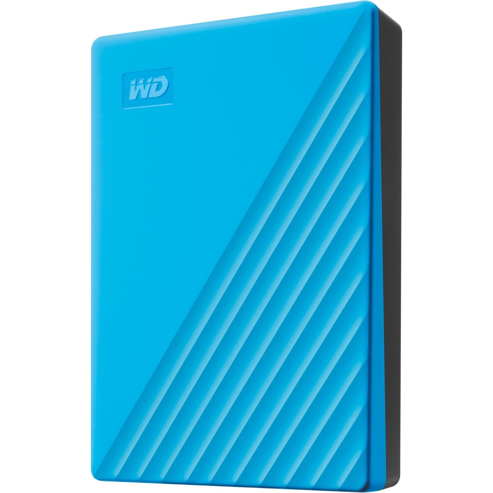 Disco Externo Portátil Western Digital My Passport 4TB USB 3.0 - Azul Azul-2