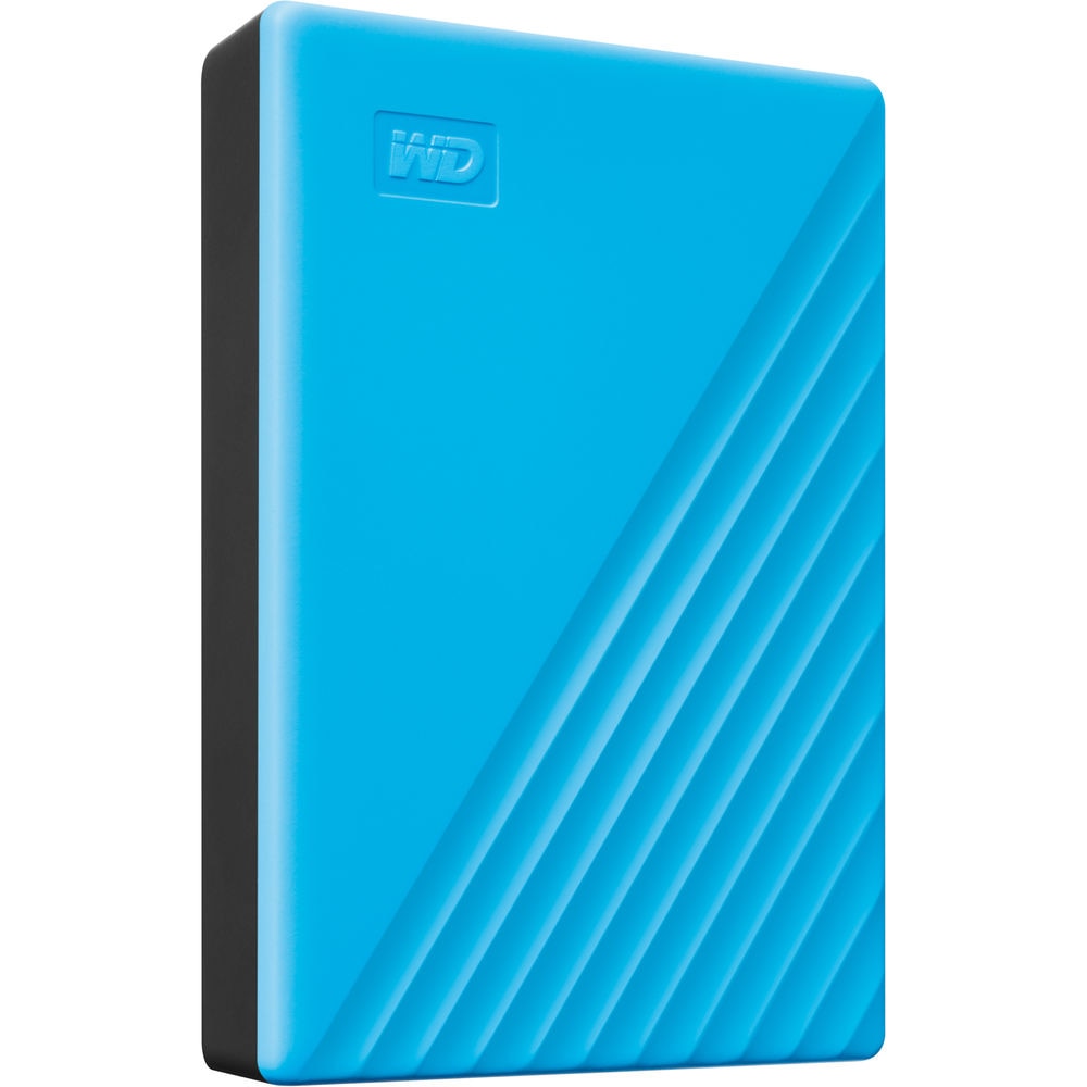 Disco Externo Portátil Western Digital My Passport 4TB USB 3.0 - Azul Azul-3