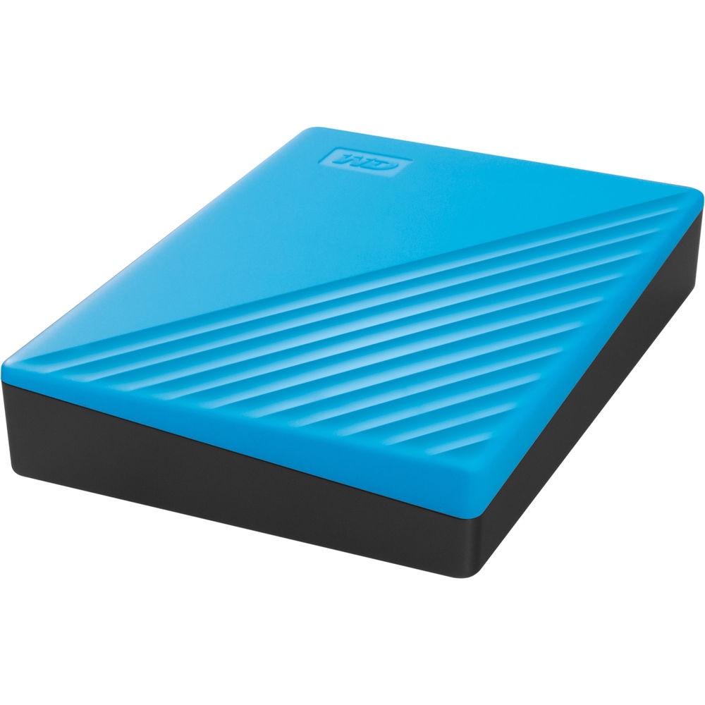 Disco Externo Portátil Western Digital My Passport 4TB USB 3.0 - Azul Azul-4
