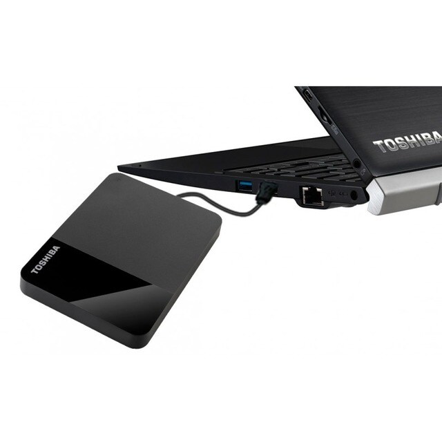 Disco Externo Toshiba Canvio Ready 2.5" 4TB - Preto Preto-4