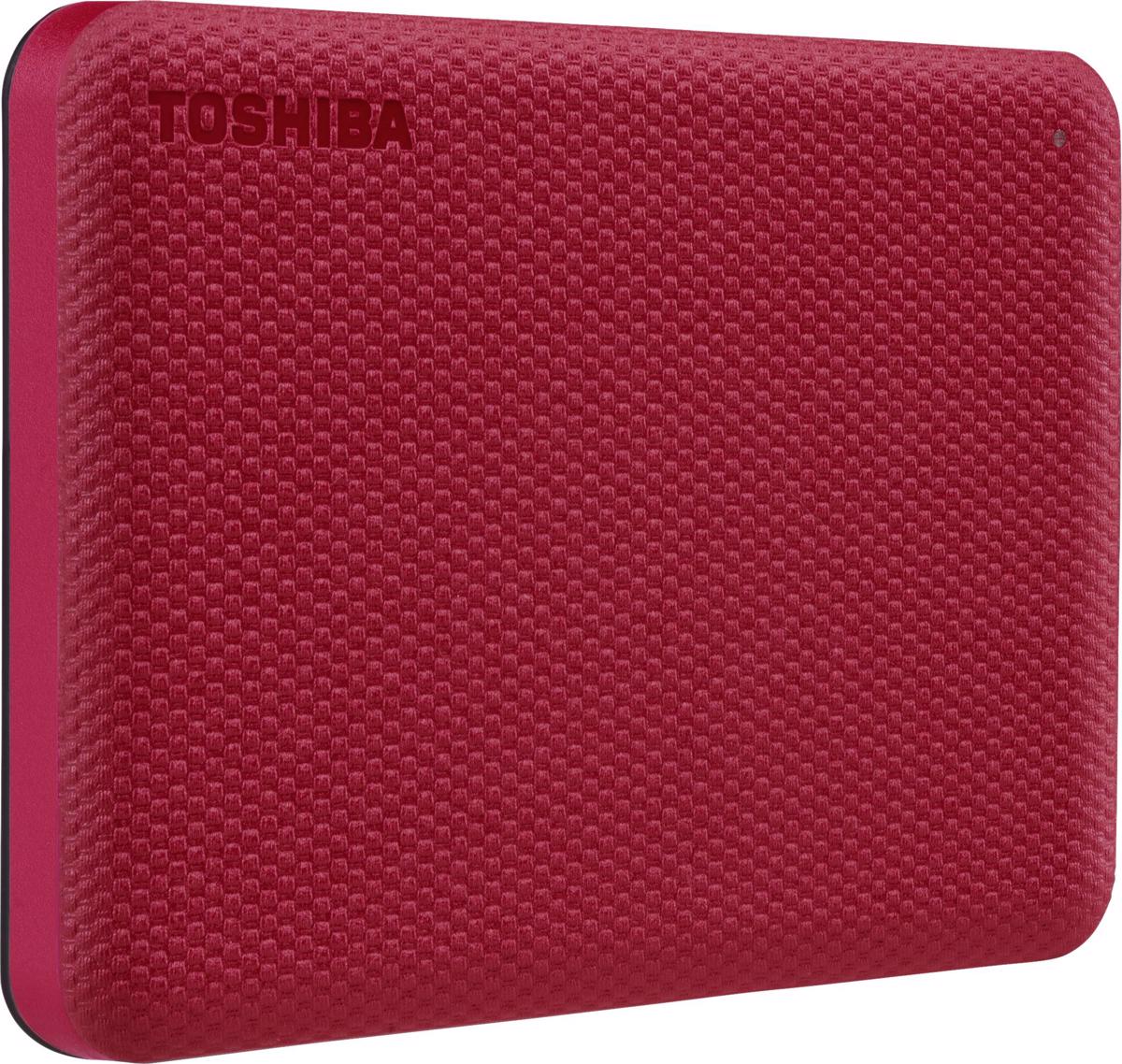 Disco Externo Toshiba Canvio Advance 2.5", 1TB - Encarnado Vermelión-3