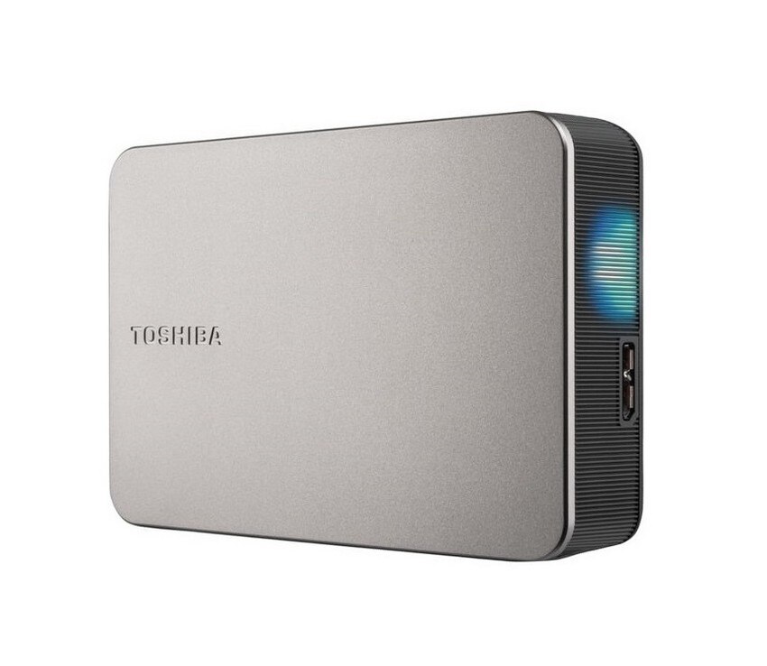 Disco Externo HDD Toshiba 2.5" 4TB Canvio Flex - Silver Silver-2