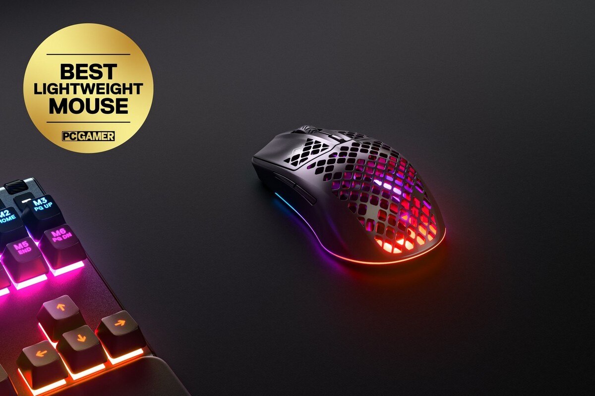 Rato Gaming Steelseries Aerox 3 Wireless - Preto Ónix-5