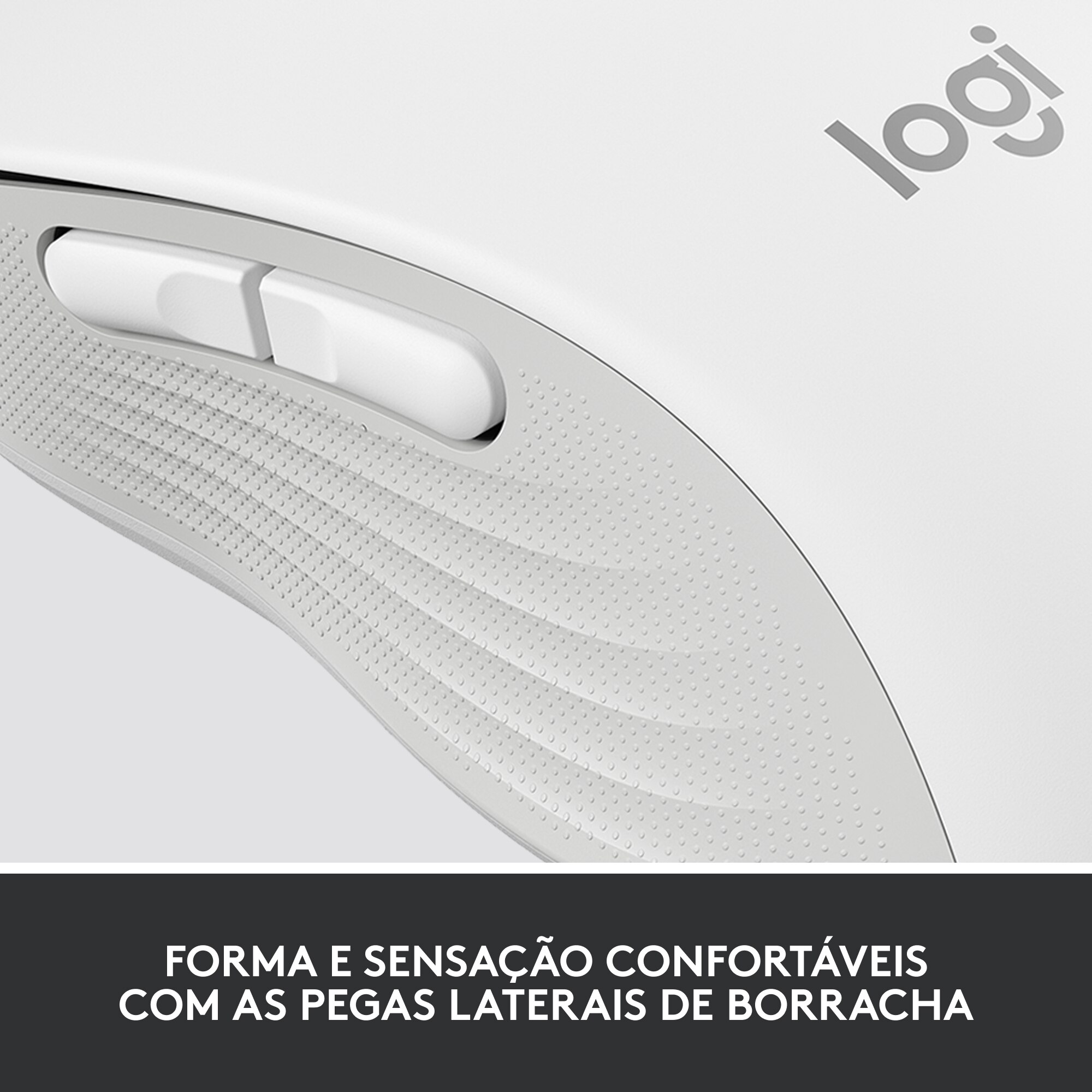 Rato Óptico Logitech Signature M650 L Wireless/Bluetooth 2000 DPI - Branco Branco-2