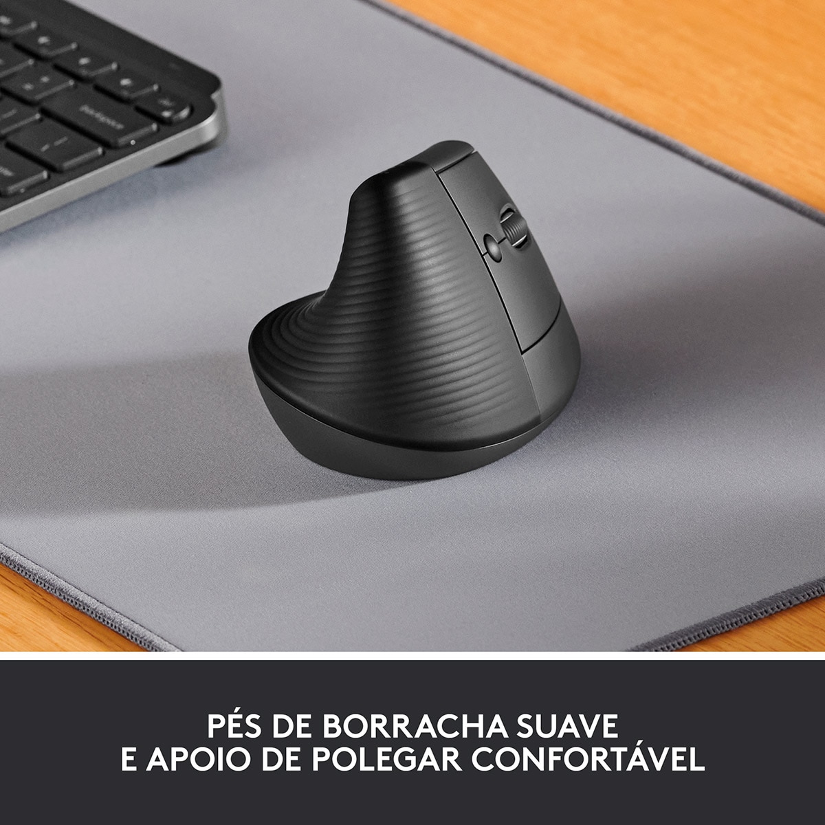 Rato Laser Logitech Lift Vertical Ergonomic Wireless/Bluetooth 4000DPI - Graphite 2