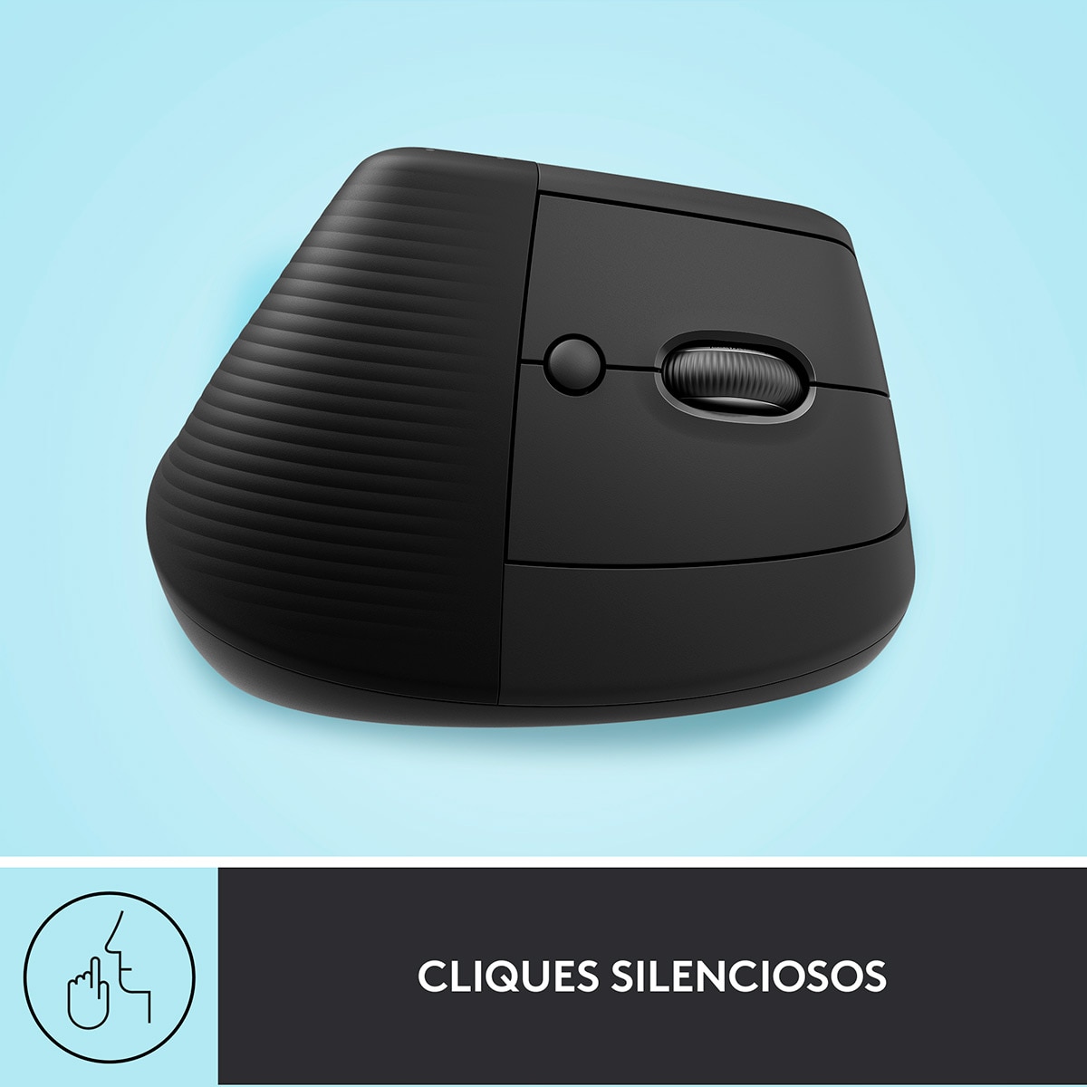 Rato Laser Logitech Lift Vertical Ergonomic Wireless/Bluetooth 4000DPI - Graphite 5