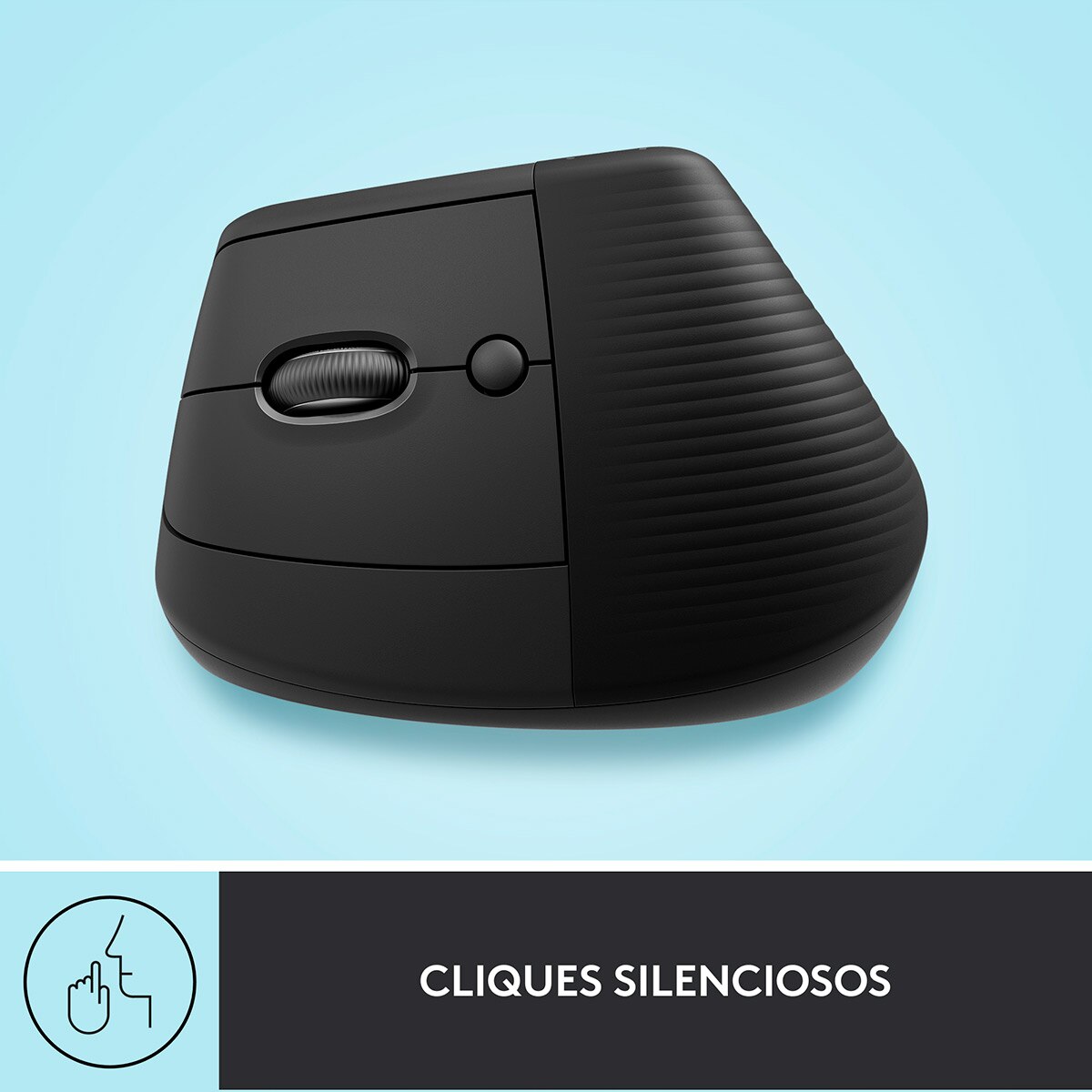 Rato Laser Logitech Lift Left Vertical Ergonomic Wireless/Bluetooth 4000 DPI - Graphite 5
