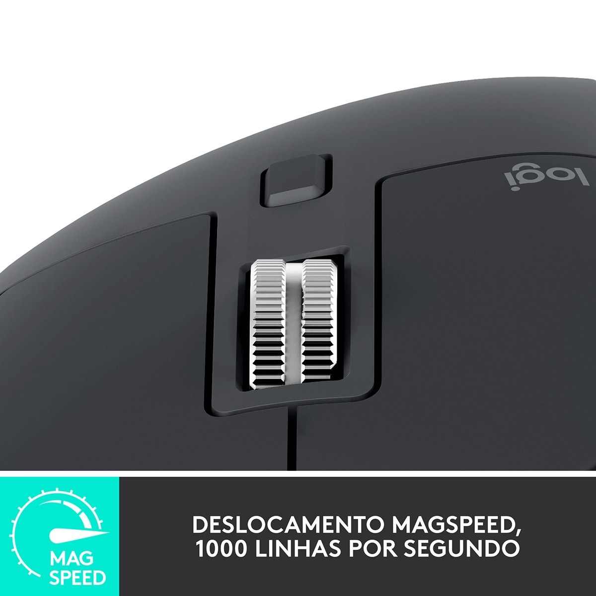 Rato Óptico MX Master 3s Wireless, Bluetooth 8000DPI - Grafite Grafite-4