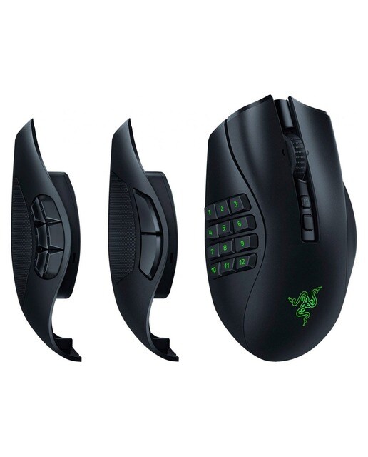 Imagem 0 de Rato Óptico Razer Naga V2 Pro MMO RGB Wireless/Bluetooth 30000DPI - Preto