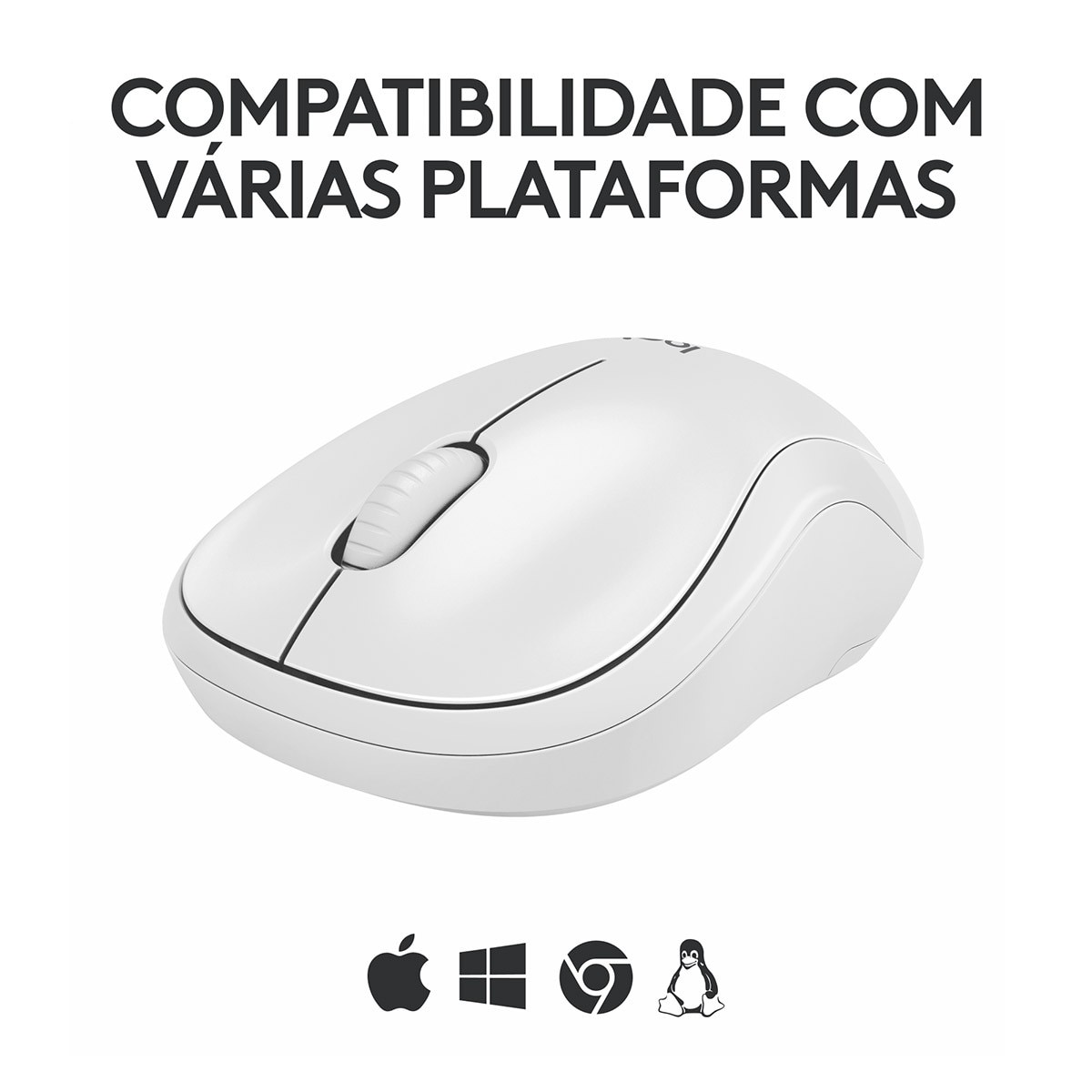 Rato Óptico Logitech M240 Silent Bluetooth 4000DPI - Branco 6