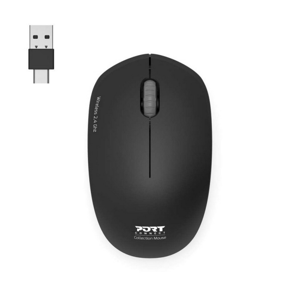 Rato Óptico Wireless Port Collection II - Graphite 6