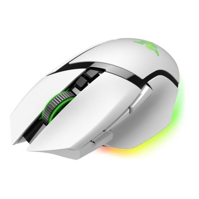Rato Gaming Wireless Razer Basillisk V3 Pro 35K - Branco 2