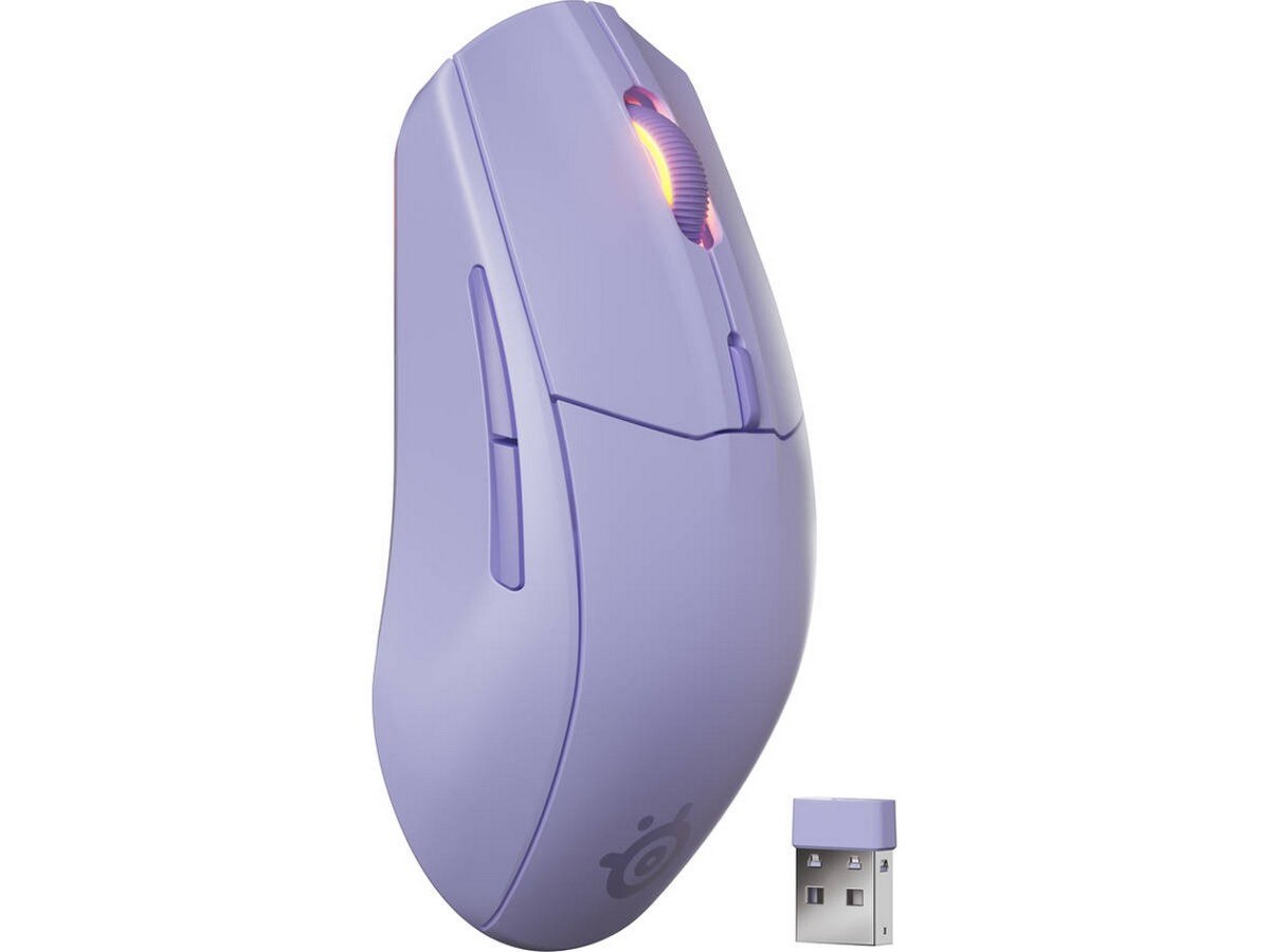 Rato Gaming SteelSeries Rival 3 Wireless Gen 2 - Lavanda Lavanda-3