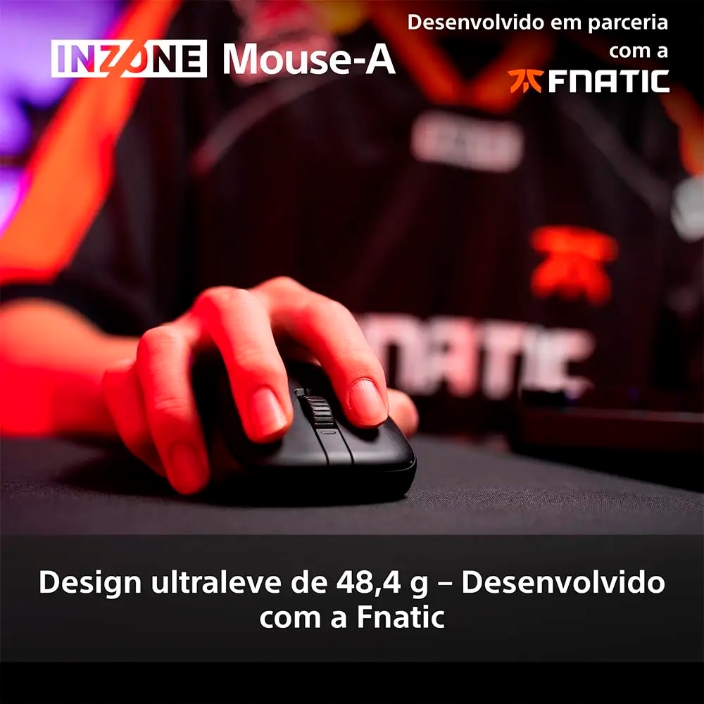 Rato de Gaming Sony INZONE MSE-G500B sem Fios Preto-4