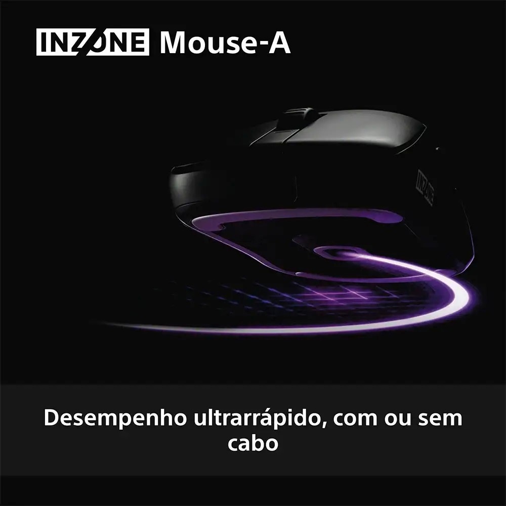 Rato de Gaming Sony INZONE MSE-G500B sem Fios Preto-8