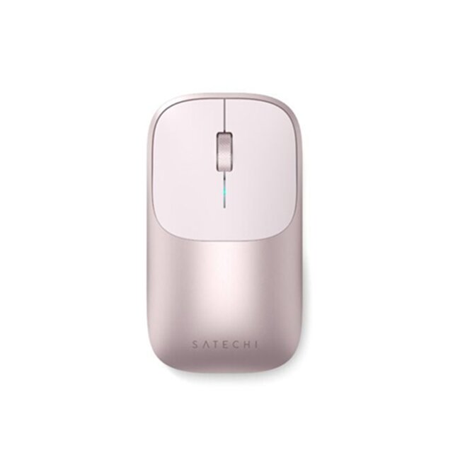 Imagem 0 de Rato Satechi Slim EX Wireless Bluetooth V5.3 SAT - Rosa Blush