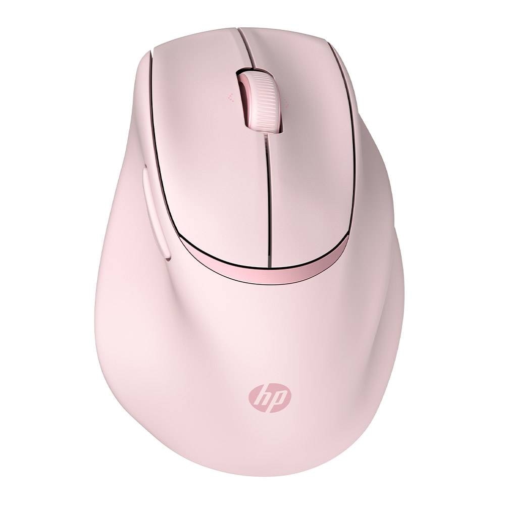 Rato HP Tilt Ergonomic Wireless Mouse 720M Bluetooth 6000DPI Rosa-1
