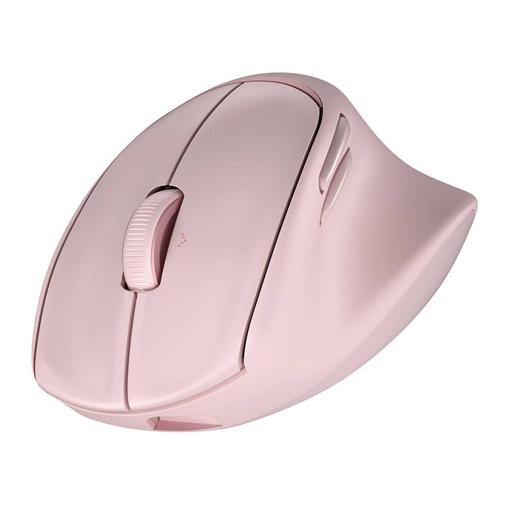 Rato HP Tilt Ergonomic Wireless Mouse 720M Bluetooth 6000DPI Rosa-3