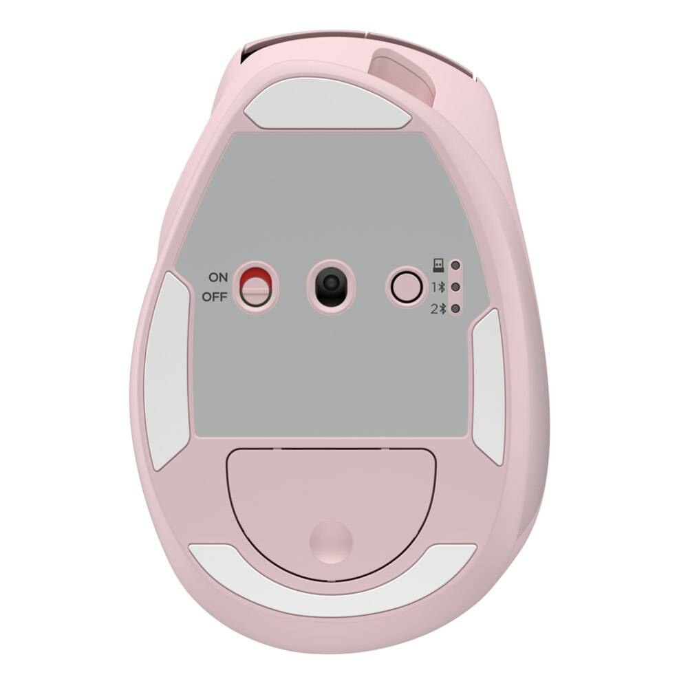 Rato HP Tilt Ergonomic Wireless Mouse 720M Bluetooth 6000DPI Rosa-6