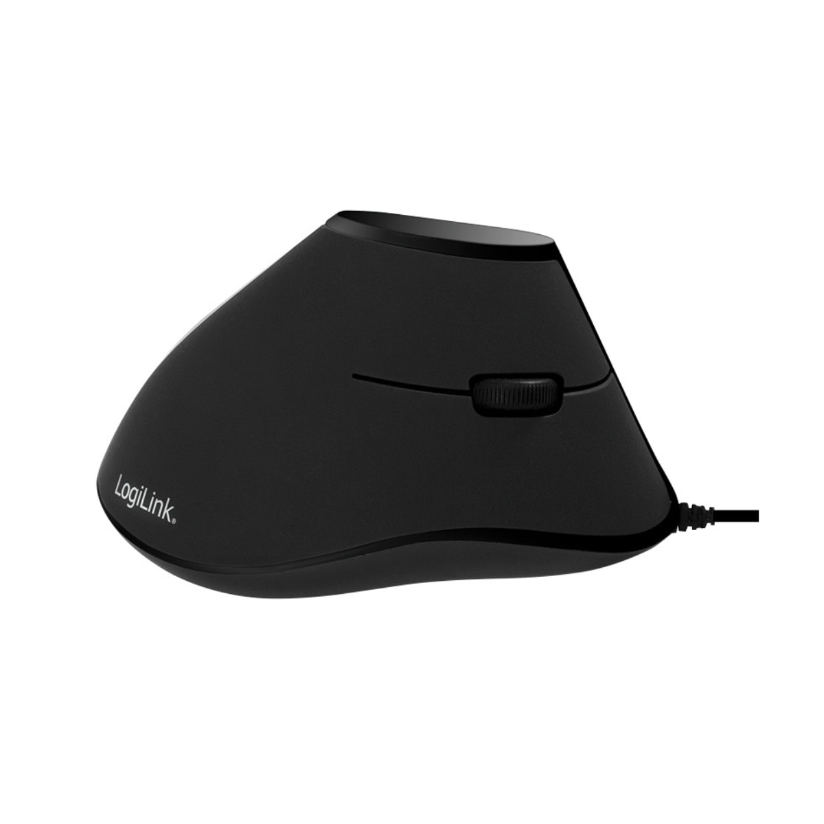 Rato Vertical Logilink ID0158, Sensor óptico, USB, 1000 dpi - Preto Preto-2
