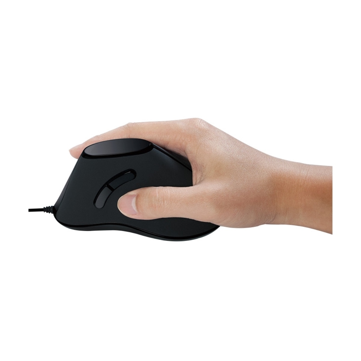 Rato Vertical Logilink ID0158, Sensor óptico, USB, 1000 dpi - Preto Preto-4