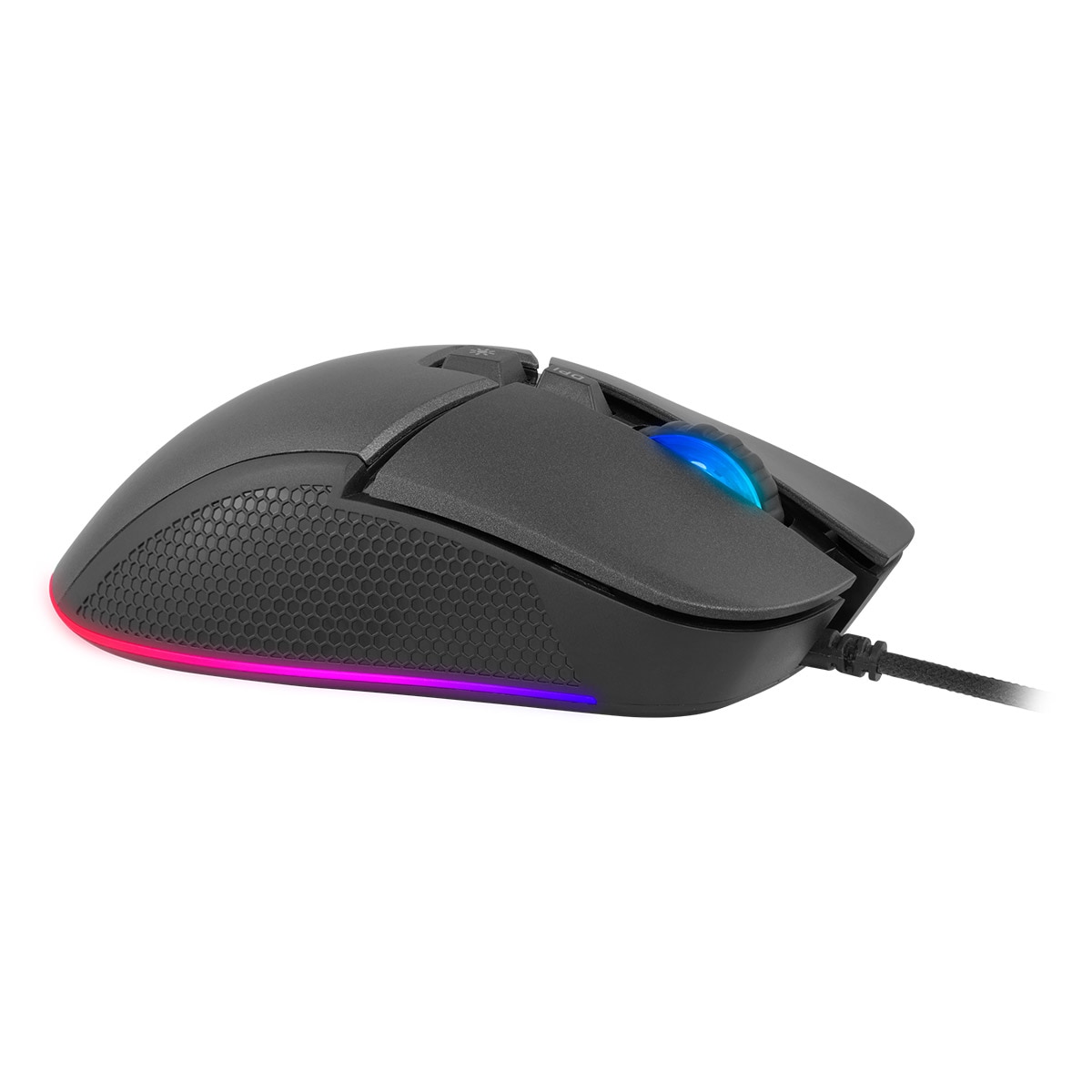 Rato Gaming 1Life Nuke RGB, 6400dpi - Preto Preto-2