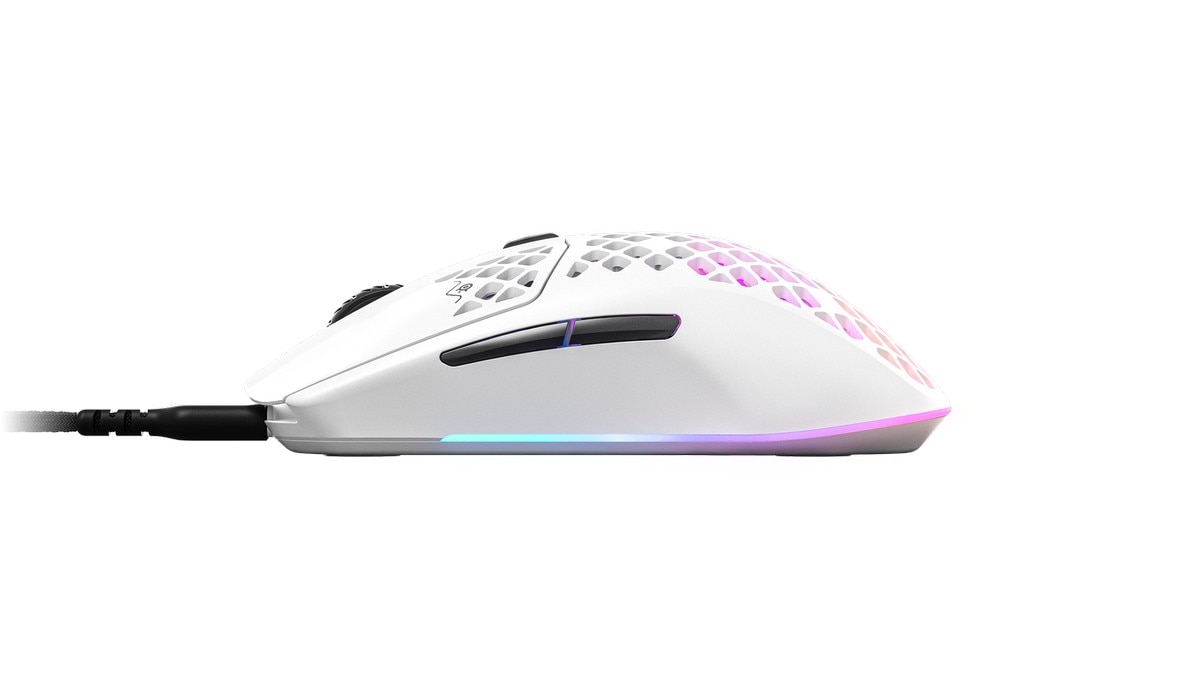 Rato Gaming Steelseries Aerox 3 - Branco Branco-3