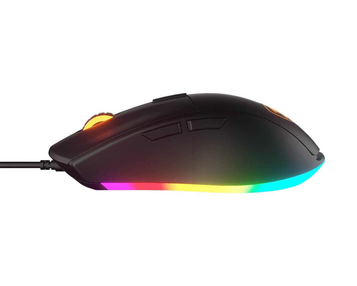 Rato Gaming Cougar Minos XT, 4000 DPI, 6 Botões Programáveis, RGB - Preto Black-3