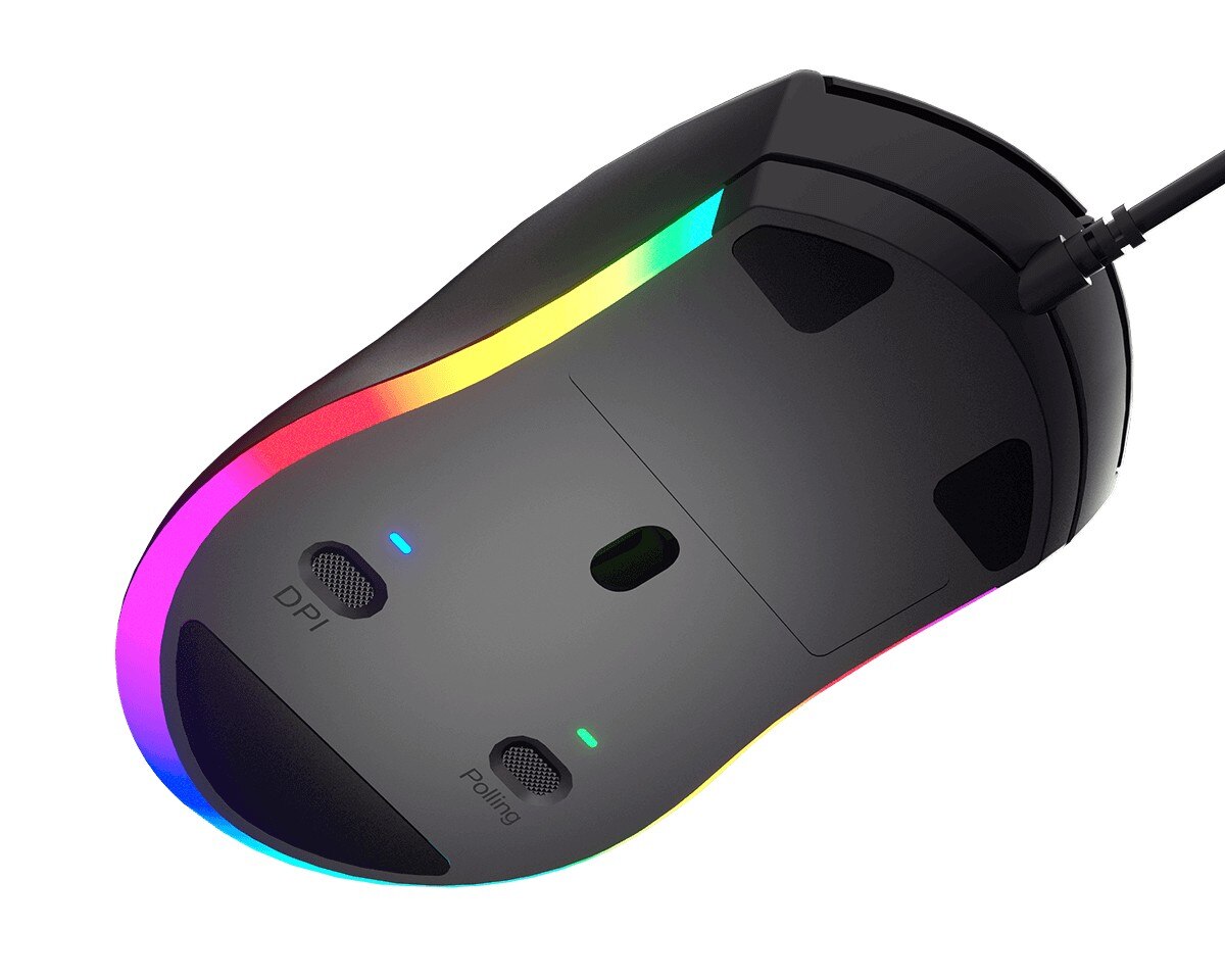 Rato Gaming Cougar Minos XT, 4000 DPI, 6 Botões Programáveis, RGB - Preto Black-5