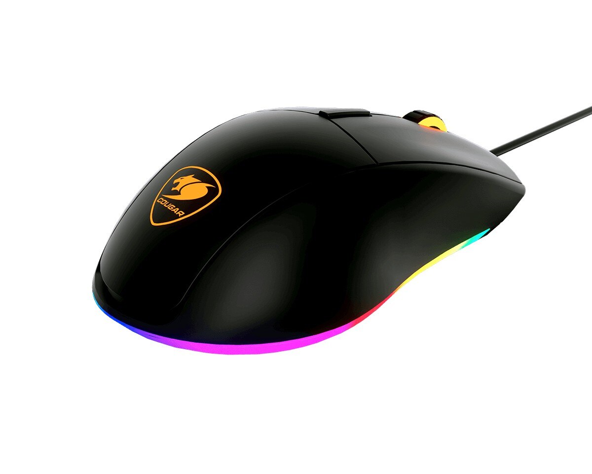 Rato Gaming Cougar Minos XT, 4000 DPI, 6 Botões Programáveis, RGB - Preto Black-6