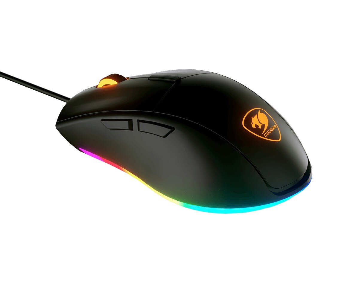 Rato Gaming Cougar Minos XT, 4000 DPI, 6 Botões Programáveis, RGB - Preto Black-7