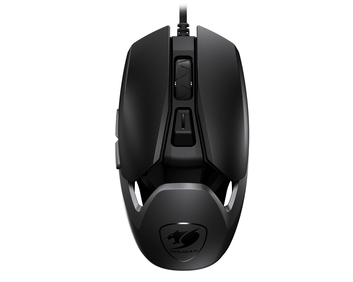 Rato Gaming Cougar Airblader de 6 Botões, 16000 DPI - Preto Black-5