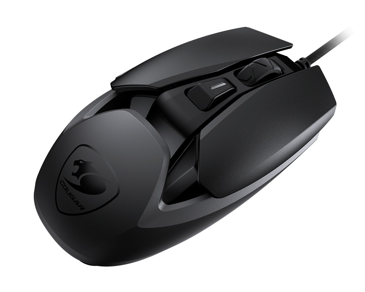 Rato Gaming Cougar Airblader de 6 Botões, 16000 DPI - Preto Black-6