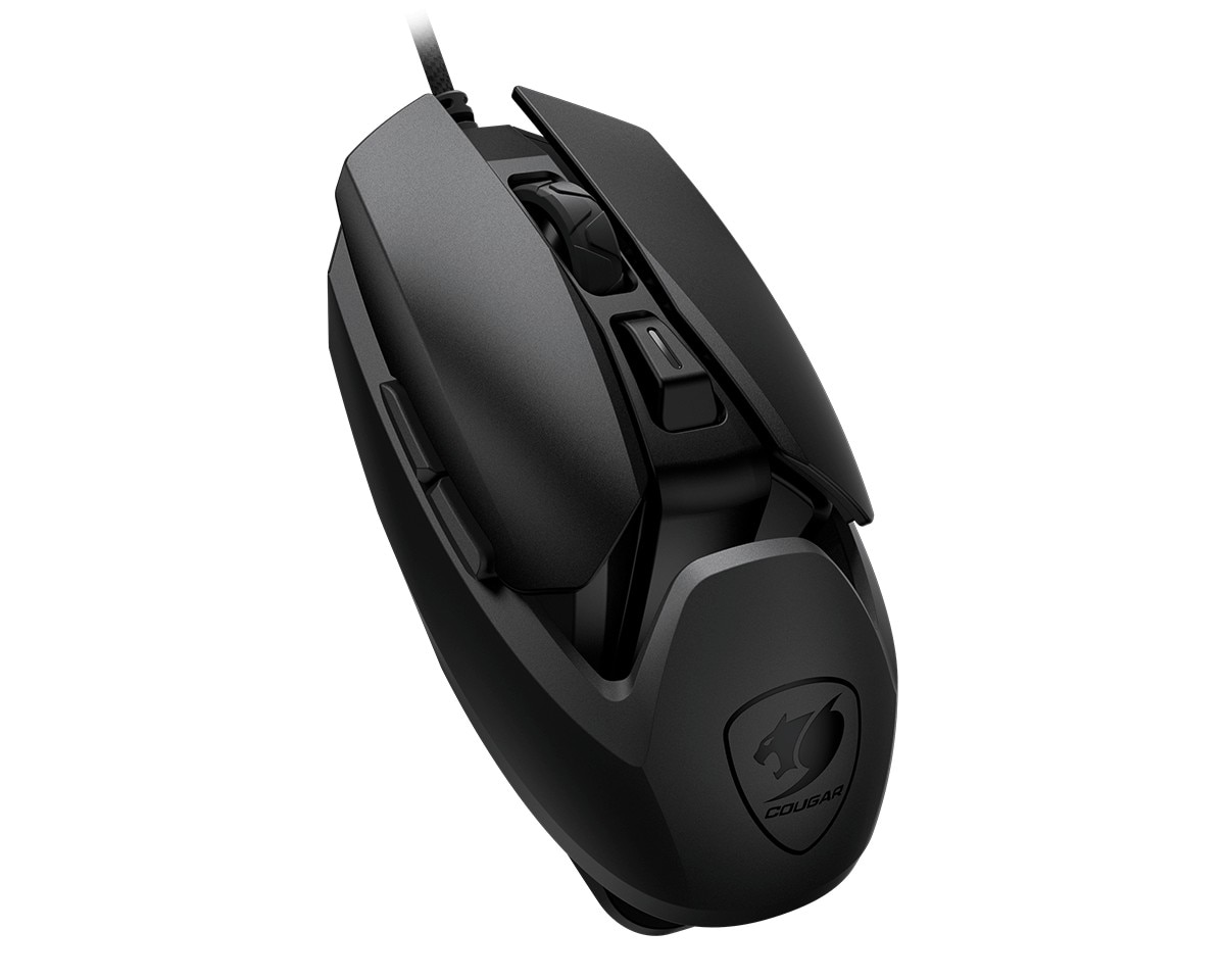 Rato Gaming Cougar Airblader de 6 Botões, 16000 DPI - Preto Black-8