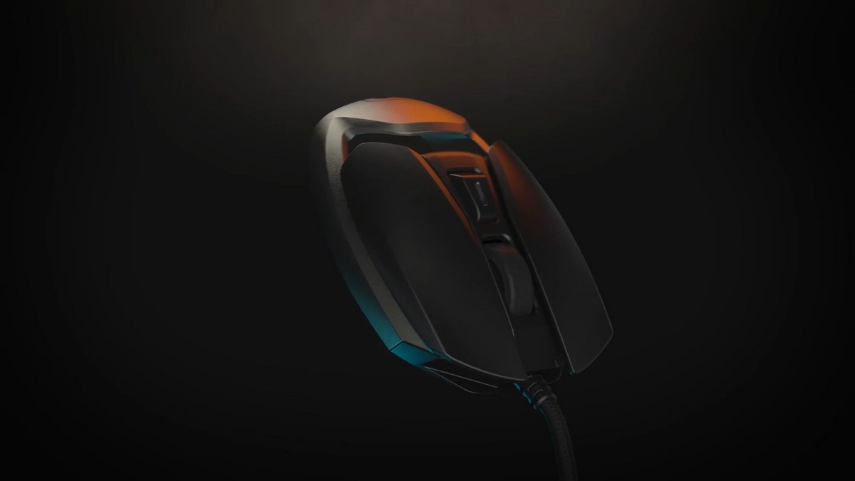 Rato Gaming Cougar Airblader de 6 Botões, 16000 DPI - Preto Black-10