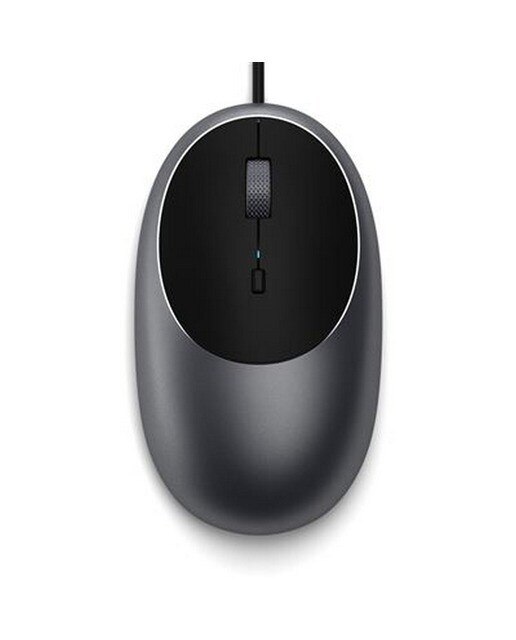 Rato Com Fios Satechi C1 , USB-C - Space Grey 1