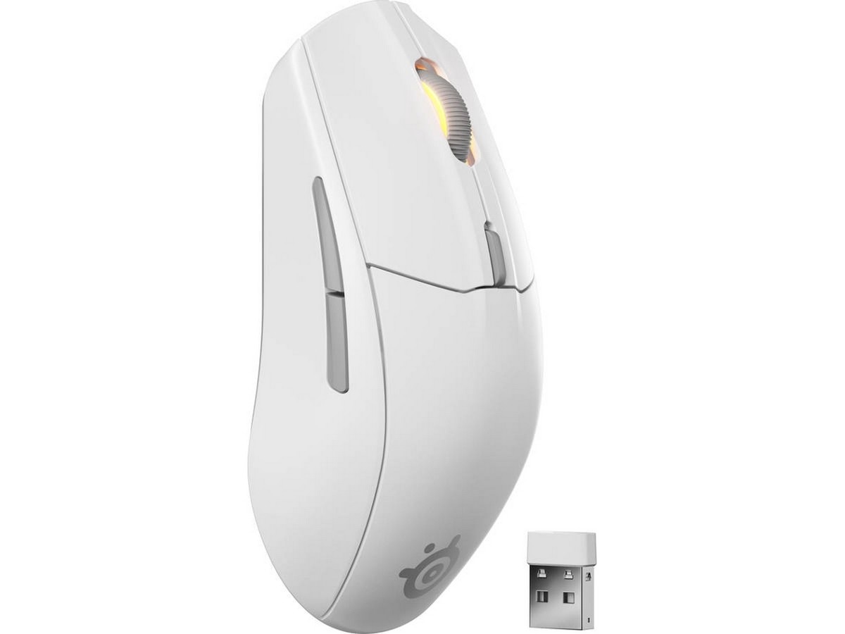 Rato Gaming SteelSeries Rival 3 Wireless Gen 2 - Branco Branco-3