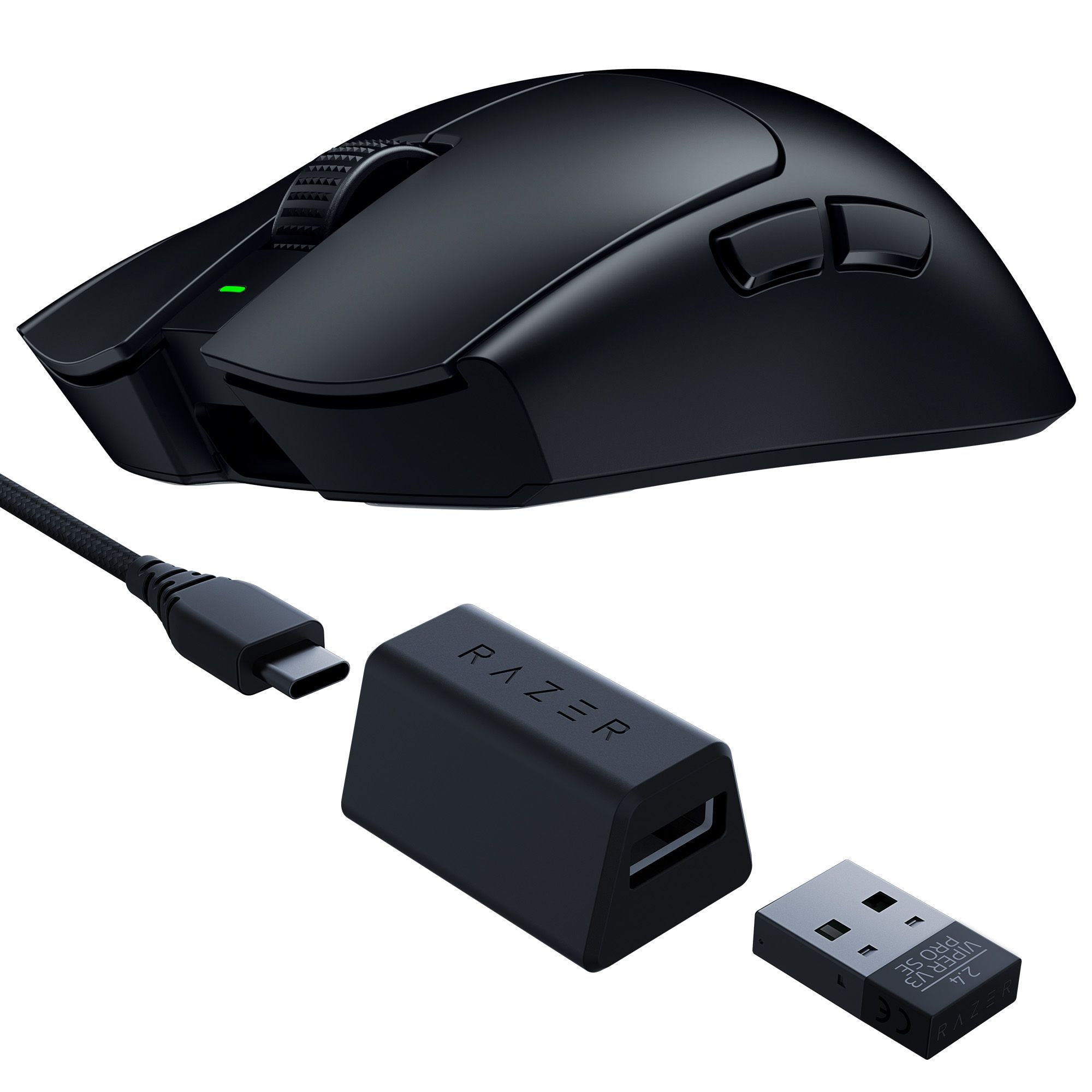 Rato Gaming Razer Viper V3 Pro SE Wireless - Preto Preto-2