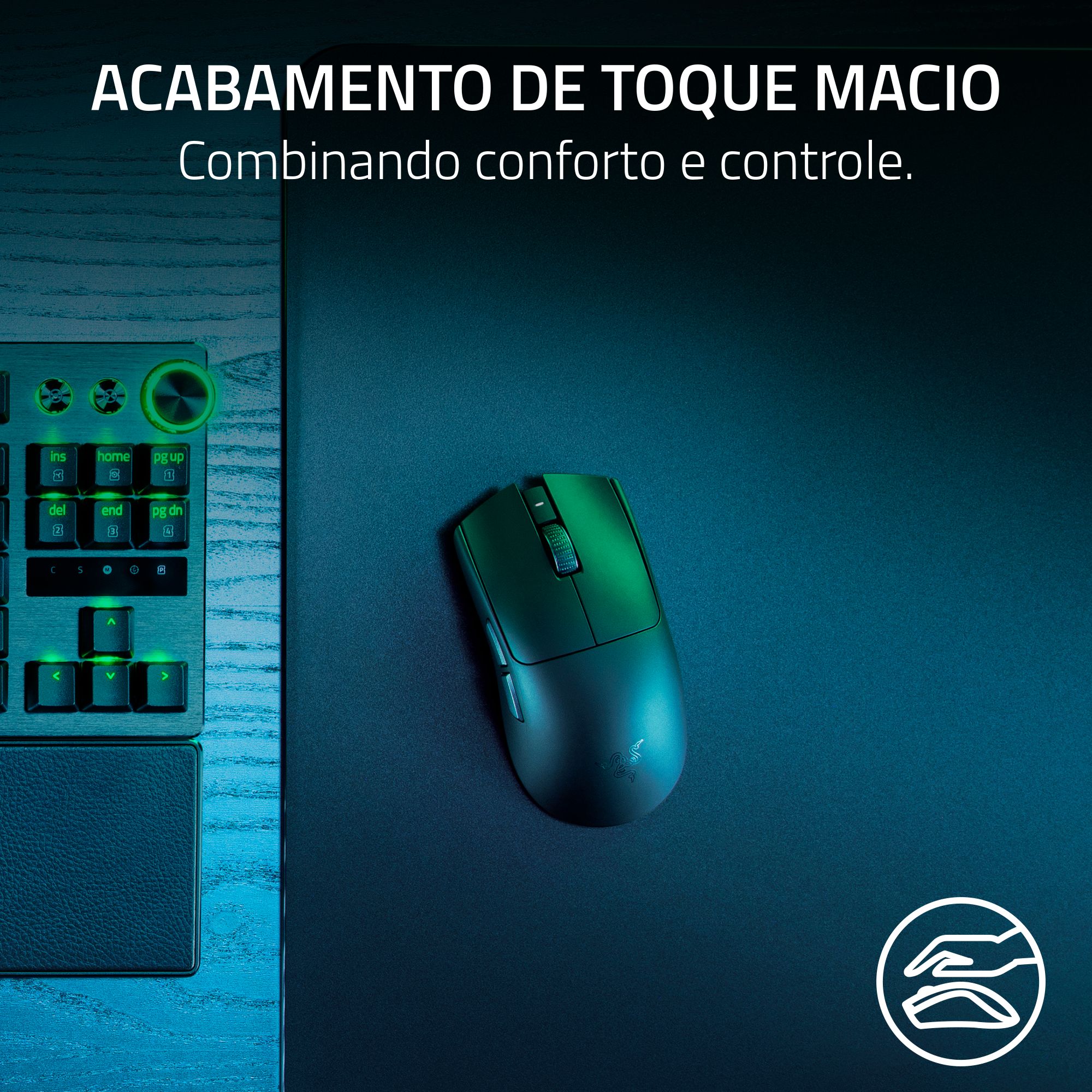 Rato Gaming Razer Viper V3 Pro SE Wireless - Preto Preto-10