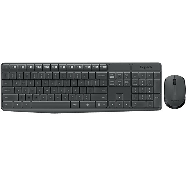 Teclado e Rato Wireless MK235 1