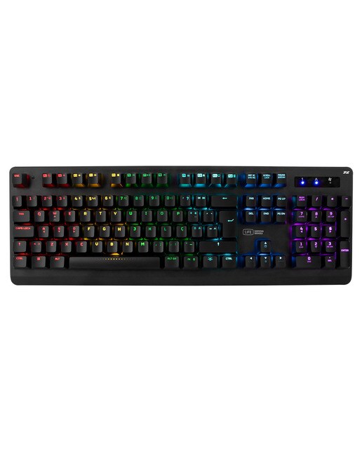 Imagem 0 de Teclado Gaming 1Life Mekan Mecânico RGB X Red