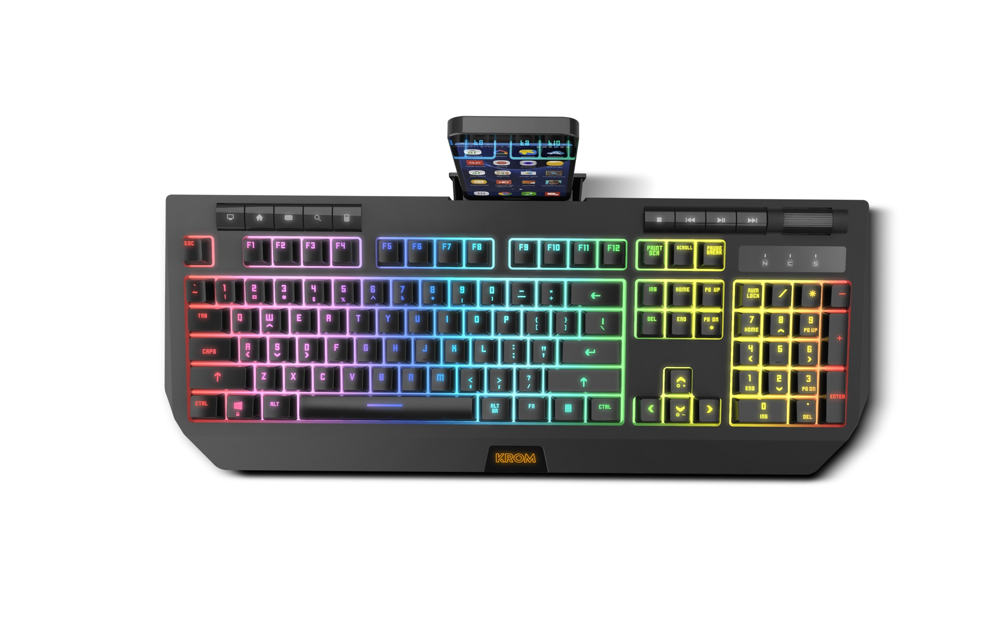 Teclado Gaming Semi-Mecânico Nox Krom Kuma 2
