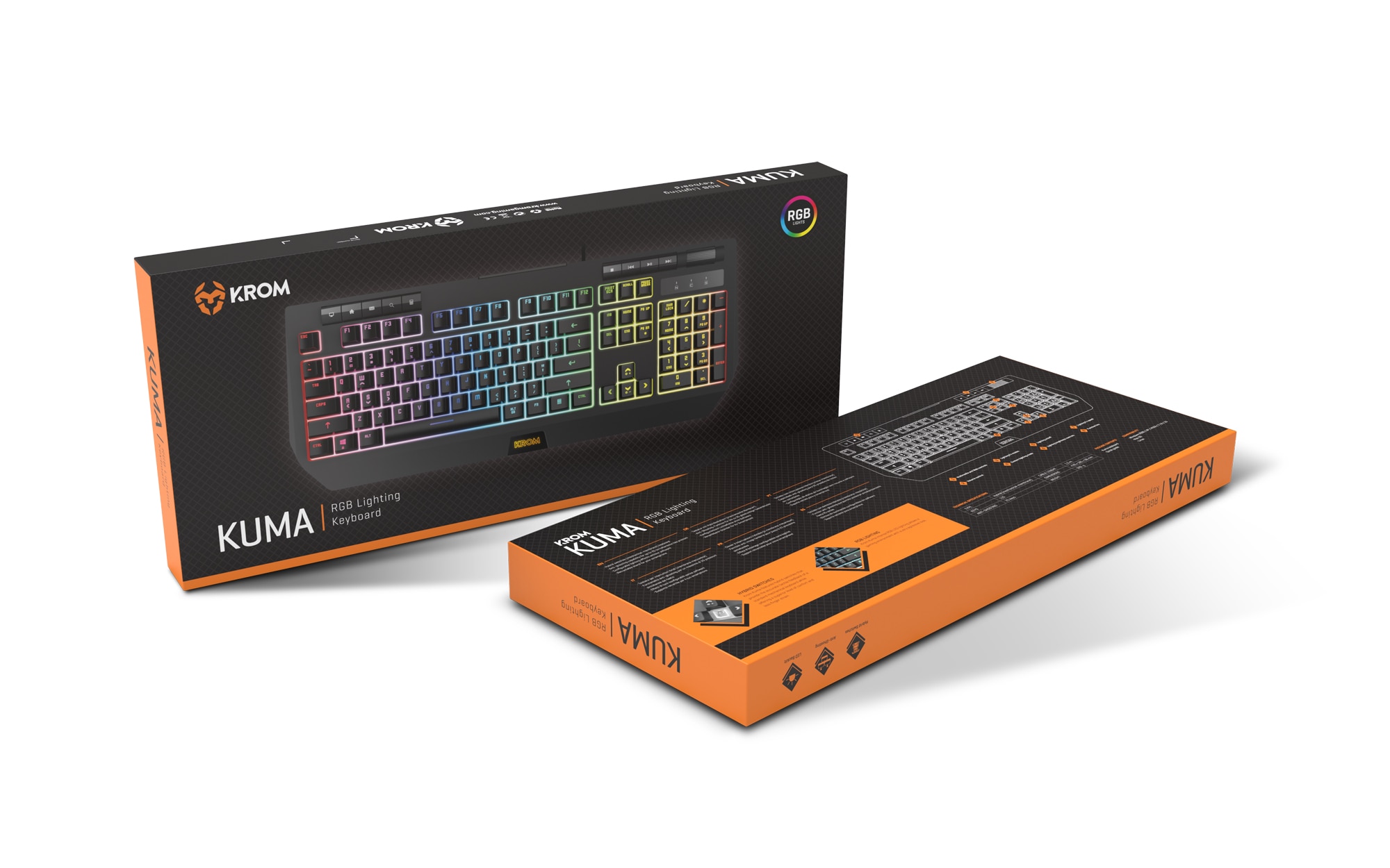 Teclado Gaming Semi-Mecânico Nox Krom Kuma 10