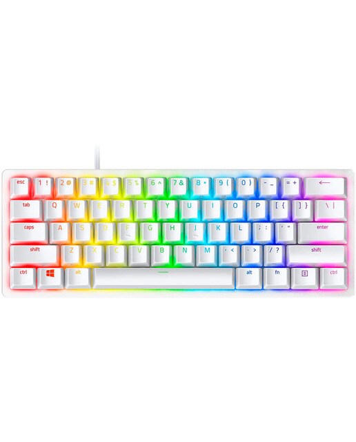 Imagem 0 de Teclado Razer Huntsman Mini 60% RGB Clicky Optical Switch (Purple) US Mercury