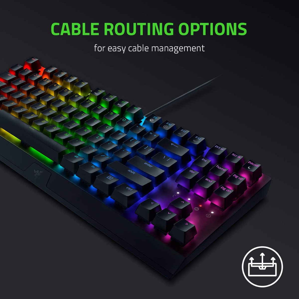 Teclado Mecânico Razer Blackwidow V3 PT Tenkeyless RGB Yellow Switch 3